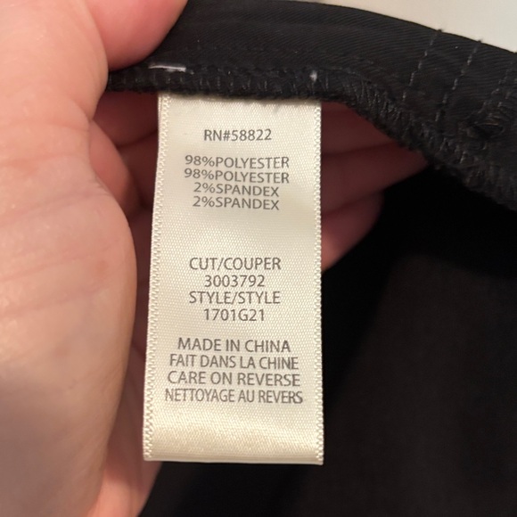 Max Studio Elegant Black Drape Front Jacket - Picture 6 of 6